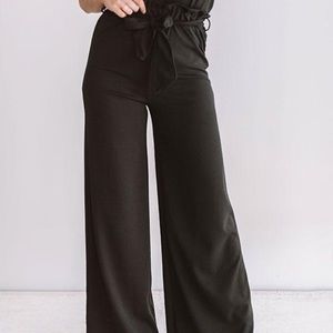 High Waisted Wide leg pants